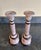 Vintage Italian Faux Stone Painted Candlesticks For Sale - Image 4 of 6
