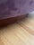 Transitional Luxury Purple Velvet Swivel Barrel Accent Chair For Sale - Image 3 of 4