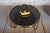 Small Czech Bauhaus Table in Brass and Black Glass, 1950s For Sale - Image 6 of 9