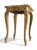 Wood 18th Century Florentine Rococo Revival Italian Gilt Accent Side Table, 1950s For Sale - Image 7 of 14