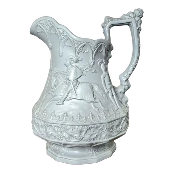 Large Antique Victorian Jug from Ridgway & Sons, 1880 For Sale