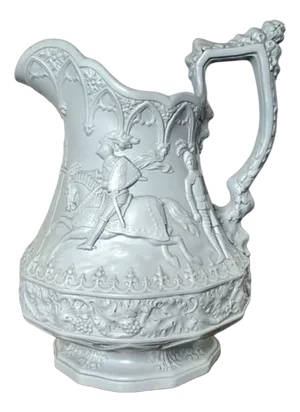Large Antique Victorian Jug from Ridgway & Sons, 1880