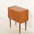 Glass Danish Teak Hall Dresser and Mirror, 1960s, Set of 2 For Sale - Image 7 of 13