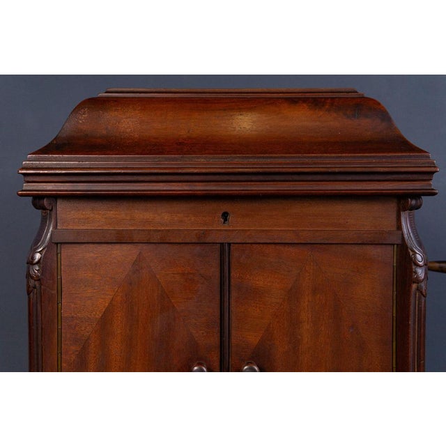 Art Nouveau Mahogany Gramophone For Sale - Image 4 of 18