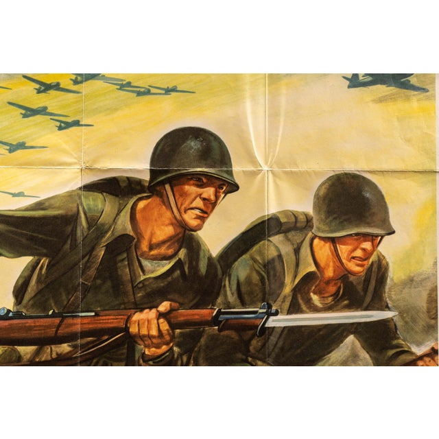 Vintage WWII-Era War Bonds Propaganda Poster For Sale - Image 4 of 10