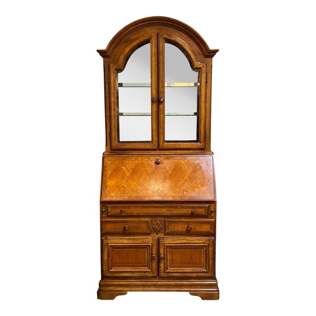 Alexander Julian Homes TwoPiece Secretary Desk Chairish