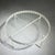 Circular Coffee Table in White Lacquered Steel and Glass Top by Janni van Pelt for Myhome, Netherlands, 1950s For Sale - Image 6 of 10
