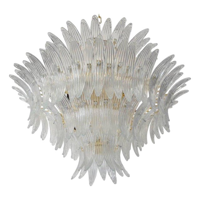21st Century Tropical Palmette Chandelier by Fabio LTD For Sale