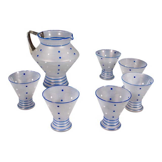 1930's Vintage Lemonade Serving Set For Sale