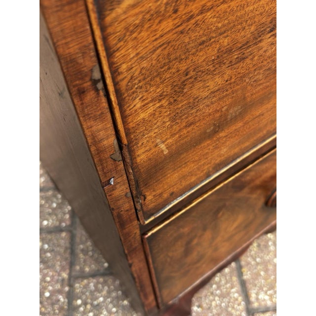 Small Georgian Mahogany Chest of Drawers For Sale - Image 10 of 13