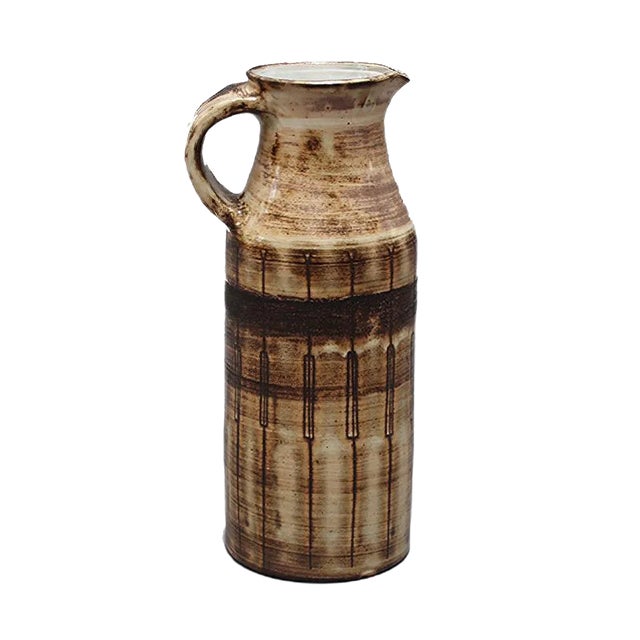 Mid-Century Ceramic Vase by Jacques Pouchain for Atelier Dieulefit, 1960s For Sale