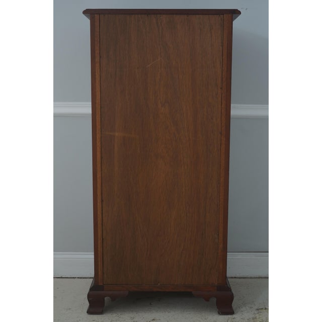 Stickley Chippendale Style Mahogany Lingerie Chest For Sale - Image 14 of 16