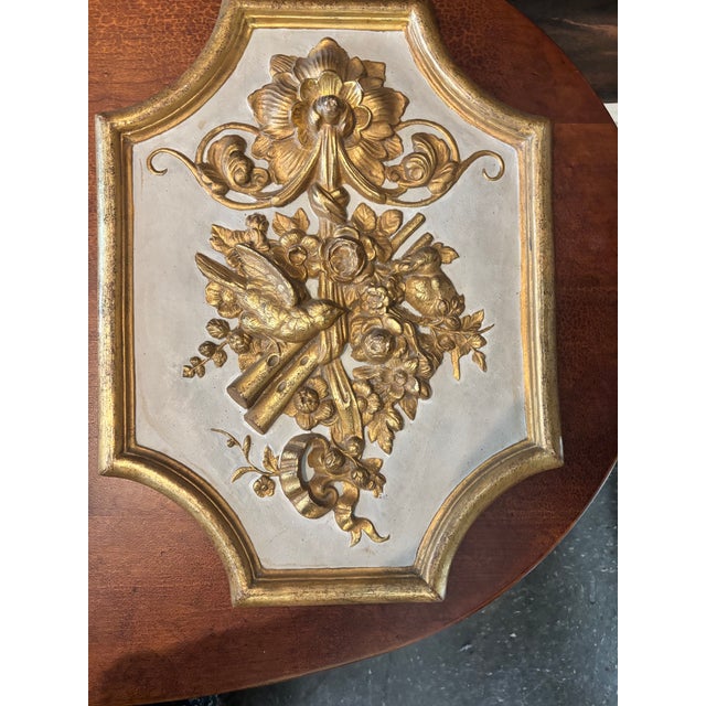 Sculpture Materials Vintage Borghese Wall Plaques For Sale - Image 7 of 10