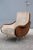 Italian Velvet Chromed Armchair with Feet in the Style of Zanuo, 1950s For Sale - Image 9 of 9