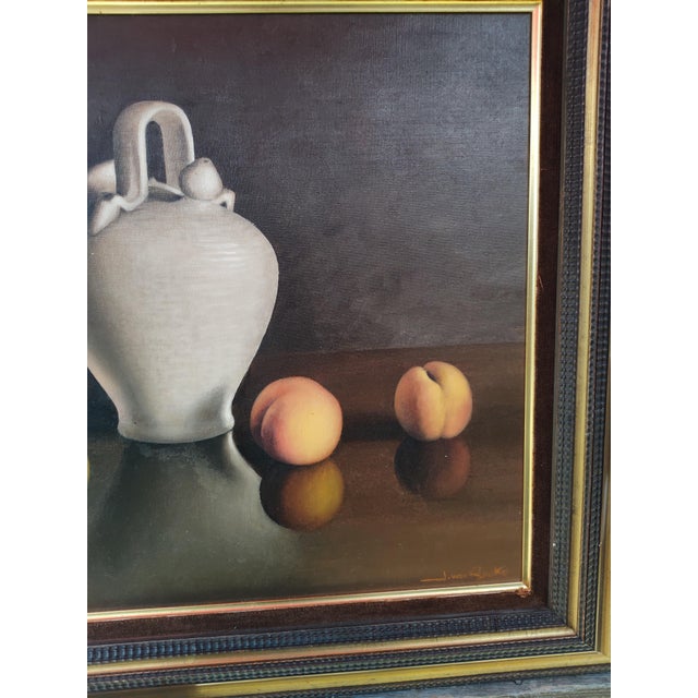 1920s J. Van Rycke, Still Life Composition, 20th Century, Oil Painting on Canvas, Framed For Sale - Image 5 of 8
