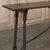 Wood 19th Century Spanish Walnut Console ~ Sofa Table With Wrought Iron For Sale - Image 7 of 18