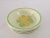 Vintage Summer Set (4) Franciscan Bowls 7” Dia. Yellow/green Picnic Pattern Excellent