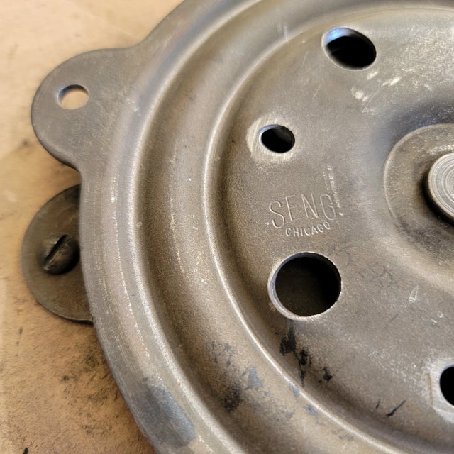 1950s Paul Frankl for Johnson Furniture Co. Swivel Vanity Stool an Attribution For Sale In New York - Image 6 of 13