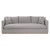Siena 96" Gray Oak Sofa Experience unparalleled comfort and sophistication with the Siena 96" Gray Oak Sofa by Essentials...