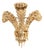 Vintage Butler & Wilson Prince of Wales Feather & Crown Brooch Gold-Plated For Sale