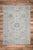 Turkish Oushak Rug Beige & Blue Handwoven Wool Rug 4'8" X 6'10" For Sale In Houston - Image 6 of 6