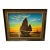 Vintage Tom Wong Original Oil on Canvas, Ship at Sea For Sale