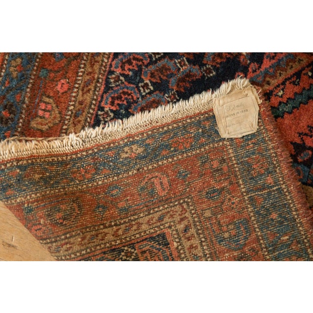 Textile Vintage Kurdish Hamadan Rug - 3'3" x 5' For Sale - Image 7 of 9