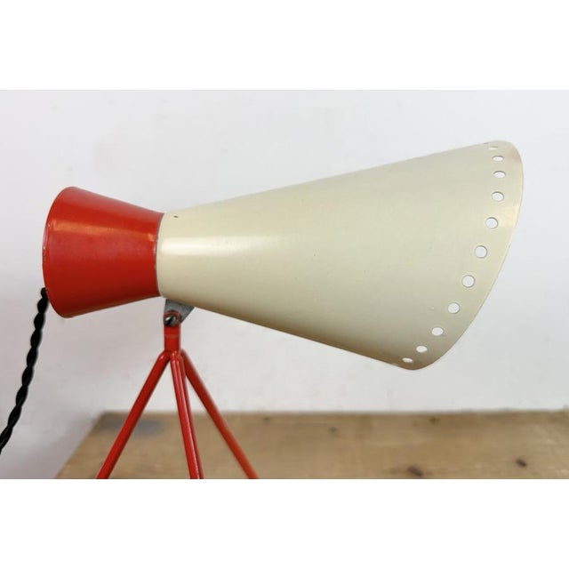 Mid-Century Table Lamp by Josef Hůrka for Napako, 1950s For Sale - Image 13 of 18