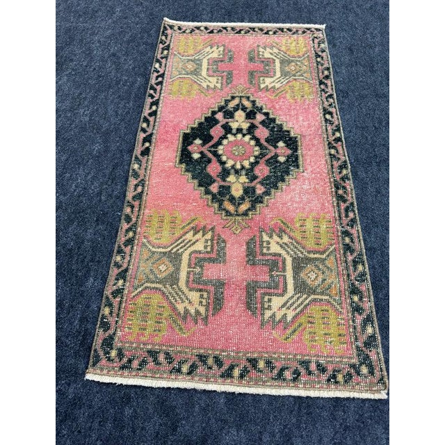 Turkish Yastik Rug 1'8" x 3'4" For Sale - Image 4 of 5