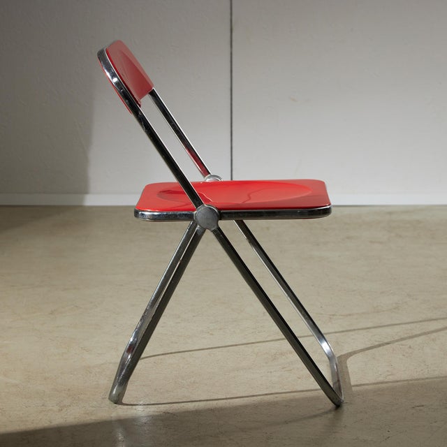 Castelli Plia Chair by Giancarlo Piretti for Anonima Castelli, 1967 For Sale - Image 4 of 18