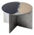 H9 Hand Decorated Metal & Aluminium Side Table by Studio Nyx For Sale