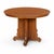 Round Italian Extendable Walnut & Veneer Table For Sale - Image 6 of 9