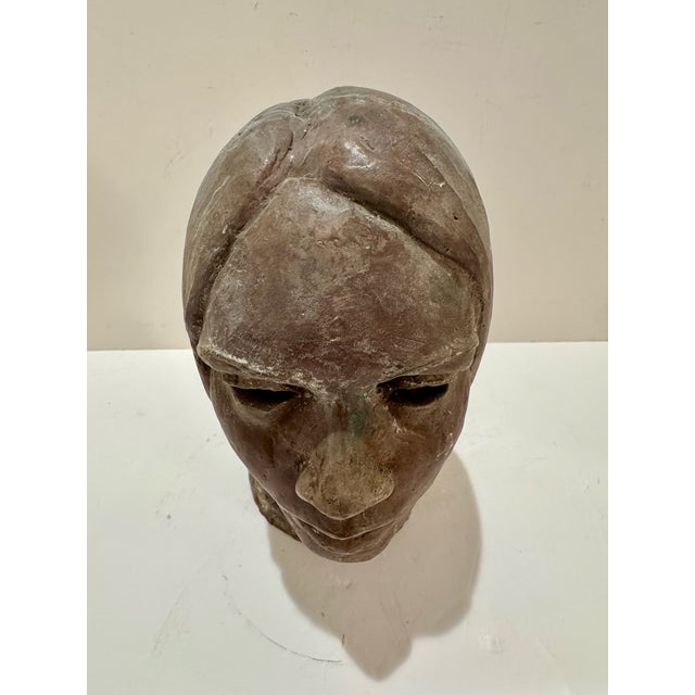 Original Larry Mohr sculpture in Plaster acquired from the artist’s estate. This piece is signed at the back. This work...