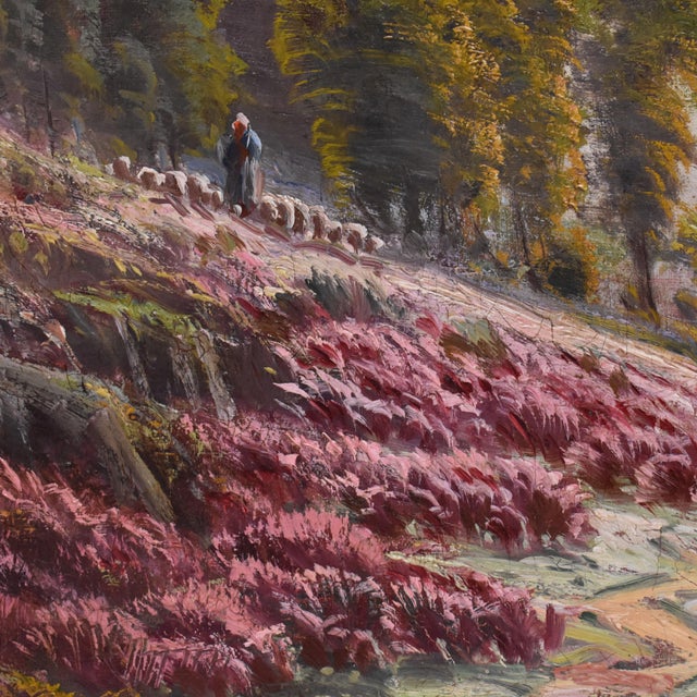 Gaston Anglade, Landscapes, Corrèze, 1912, Oil on Canvas, Framed For Sale - Image 8 of 13