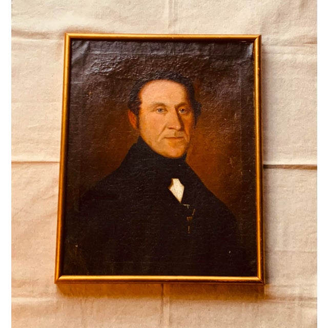 Mid 19th Century Portrait of a Gentleman For Sale - Image 5 of 10
