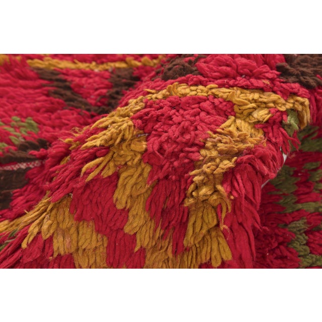 Vintage Boujad Moroccan Rug, 03'07 X 06'04 For Sale In Dallas - Image 6 of 10
