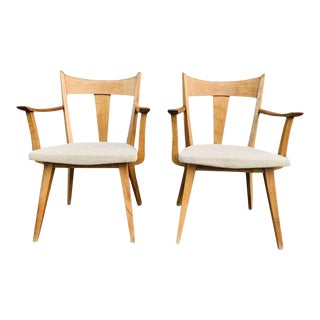 1950s Armchairs by Heywood Wakefield - a Pair For Sale