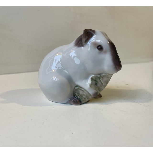 Bing & Grondahl Guinea Pig Figurine in Glazed Porcelain from Bing & Grondahl, 1970s For Sale - Image 4 of 8