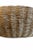 Vintage Mid-Century Americana Harvesting Basket Rustic Farmhouse Wicker Gathering Basket – Handwoven Organic Storage – 11.5” W For Sale In San Diego - Image 6 of 7
