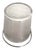 Metal Mid 20th Century Glass Faux Oak Wood Pale Ice Bucket - A Set of 7 For Sale - Image 7 of 9