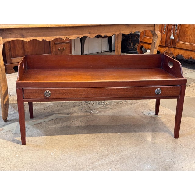 19th Century Georgian Mahogany Butler's Tray Table For Sale - Image 6 of 14