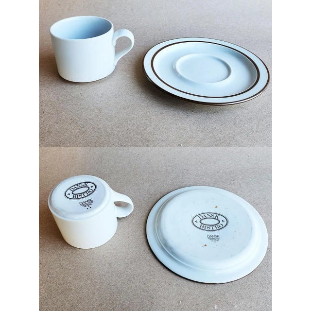 Ceramic Vintage Set of Mismatched Dansk Bistro Collection Ceramics, 16 Pieces For Sale - Image 7 of 9