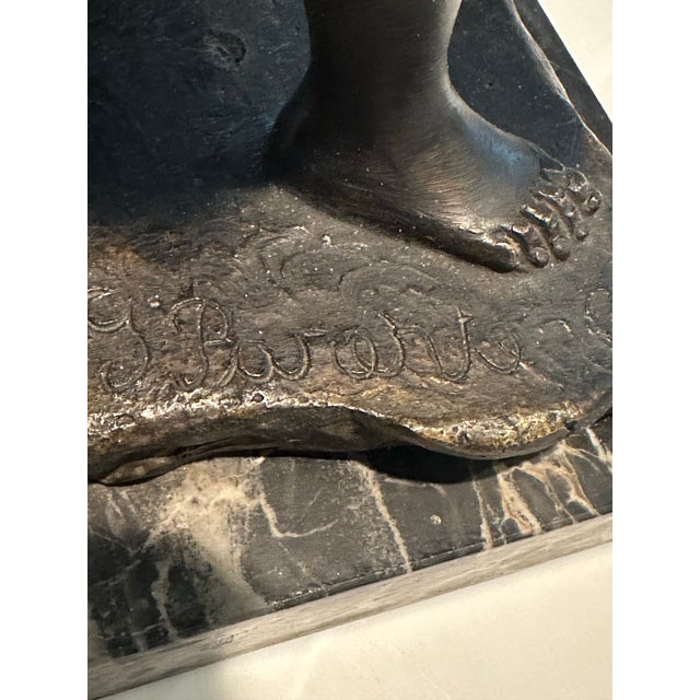 19th Century Gabrielle Parente Bronze Italy For Sale In Detroit - Image 6 of 12