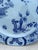 Large 19th Century French Blue & White Japon Platter signed Creil Montereau. 13 inches diameter. This service is exposed...