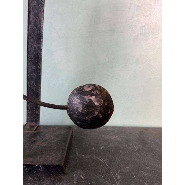 Vintage Folk Art Cowboy on Horse Balancing Sculpture For Sale - Image 11 of 11