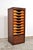 Vintage Roller Door Cabinet in Oak and Beech, 1930s For Sale - Image 4 of 12