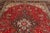 Red Middle Eastern Hand-Knotted Tabriz Rug For Sale - Image 8 of 11