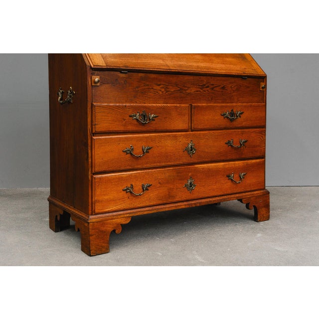 Biedermeier Slant-folding Secretary Desk For Sale - Image 14 of 18
