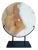 Indonesian Onyx Disk on Stand For Sale