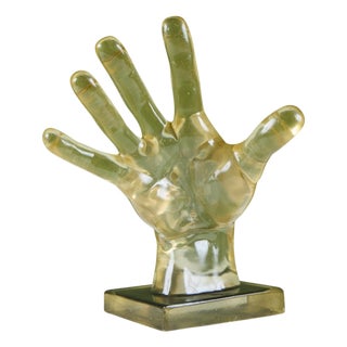 Dorothy Thorpe Style Resin Hand Sculpture For Sale